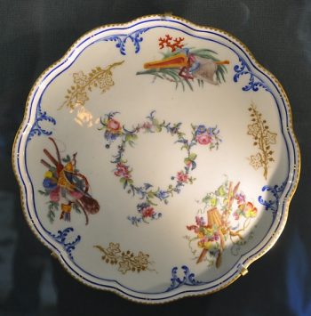 Assiette aux trophées