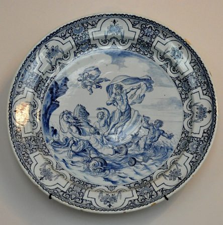 Plat «Le triomphe de Neptune»