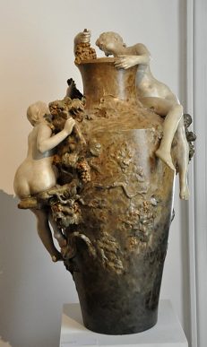 Vase aux raisins de Paul-Arthur Massoule Vase aux raisins de Paul-Arthur Massoule