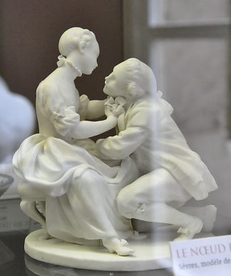 Sèvres, biscuit «Le nœud de cravate ou l'oracle» Sèvres, biscuit «Le nœud de cravate ou l'oracle»