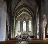 La nef de l'église Saint-Sépulcre à Abbeville