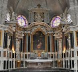 Le chœur de la collégiale Saint-Denis à Amboise