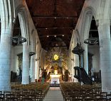 La nef de l'église Saint-Leu à Amiens