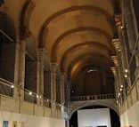 La nef et la voûte de l'abbaye du Ronceray
