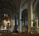 La nef de l'église Saint-Jean-Baptiste