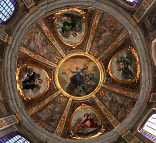La coupole baroque de la chapelle Notre-Dame du Refuge