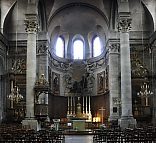 La nef de l'église Saint-Pierre à Besançon
