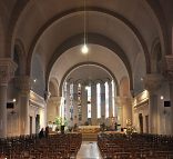 La nef de l'église du Sacré-Cœur à Besançon