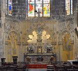 Le chœur de l'église Notre-Dame à Bourges