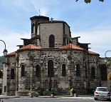 Le chevet de l'église Notre-Dame à Chamalières