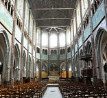 Vue générale de l'église Saint-Aignan à Chartres