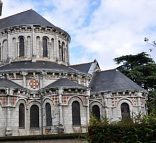 Le chevet de l'église Notre-Dame