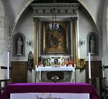 Le chœur de l'église Saint-Vincent