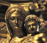La Vierge à l'Enfant dans le retable de Bouchardon, détail