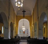 La nef de l'�glise Saint-Aignan � Cosne-Cours-sur-Loire