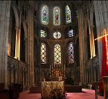 Le chœur de l'église Notre-Dame