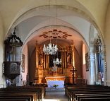 La nef de l'église Saint-Maurice à Gray-la-Ville