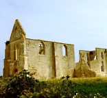 Aspect général de l'ancienne abbatiale Notre-Dame (abbaye des Châteliers)