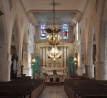 La nef de l'église Sainte-Catherine à la Flotte-en-Ré