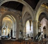 Le bas-côté nord et la chapelle Notre-Dame du Roncier