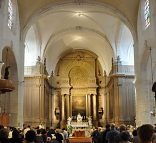 La nef de l'église Saint-Sauveur