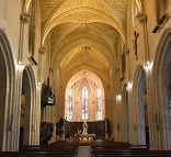 La nef de l'église Notre-Dame de Bonne Nouvelle à Lorient