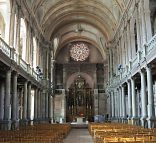 La nef de l'église Saint-Maimbœuf à Montbéliard