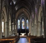 Vue générale de l'église Saints-Calixte-et-Julien à Nomexy