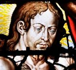 Le Christ dans un vitrail Renaissance Le Christ dans un vitrail Renaissance