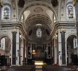 La nef de l'église Saint-Romain à Rouen