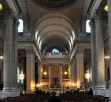 La nef de l'église Sainte-Madeleine à Rouen