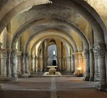 La crypte romane de Saint-Eutrope à Saintes