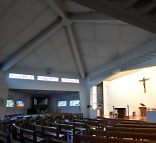 La nef de l'église Notre-Dame des Bruyères à Sèvres