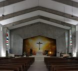 La nef de l'église Saint-Cyr-Sainte-Julitte à Saint-Cyr-l'École