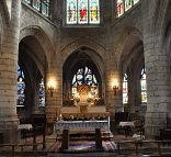 Le chœur de l'église Saint-Rémi