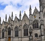 Notre-Dame, la façade sud, vue partielle