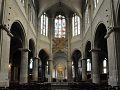 La nef de l'église Saint-Médard à Paris