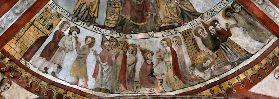 Vie de saint Jean l'Évangéliste dans le carré du transept