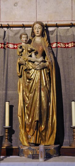 Statue de la Vierge à l'Enfant Statue de la Vierge à l'Enfant
