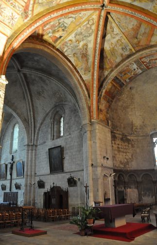La croisée du transept et la quatrième travée de la  nef