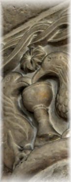 Chapiteau roman, détail Chapiteau roman, détail