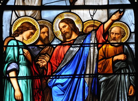 Jésus et Marie-Madeleine, détail. Jésus et Marie-Madeleine, détail.