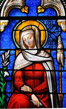 «Mater Admirabilis», détail. «Mater Admirabilis», détail.