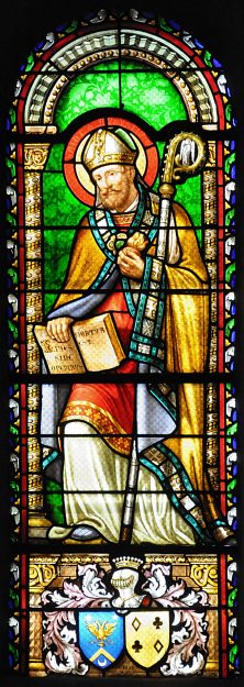 Saint Augustin et la devise :