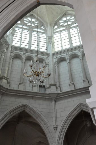 La voûte du chœur Renaissance et son faux triforium.