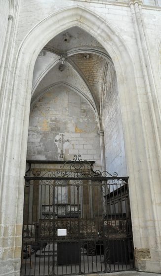 Chapelle de la Passion du Christ dans le transept nord.