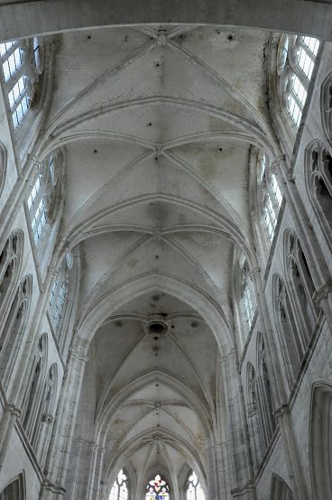 La voûte de l'église Saint-Germain.