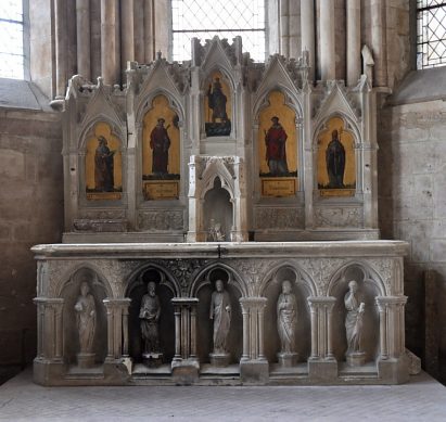 L'autel de l'absidiole nord (XIXe siècle)