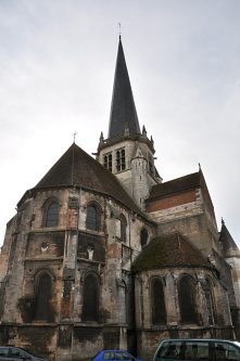 Le chevet et la chapelle absidiale nord