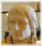 Bonaparte, 1er Consul, marbre (détail)